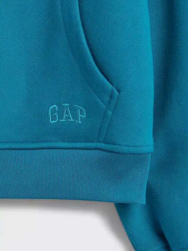 Kinder-Pullover „Vintagesoft“ mit halbem Reißverschluss