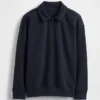 Kinder-Pullover „Vintagesoft“ mit Viertelreißverschluss