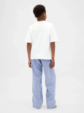 Kinder-Pyjama-Hose aus recyceltem Flanell