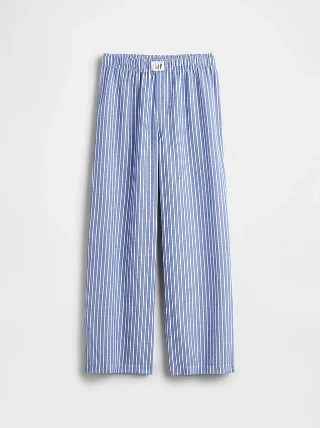 Kinder-Pyjama-Hose aus recyceltem Flanell