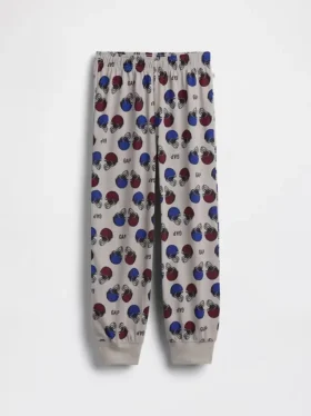 Kinder-Pyjama-Jogginghose mit recyceltem Fußball-Logo