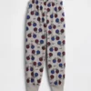 Kinder-Pyjama-Jogginghose mit recyceltem Fußball-Logo