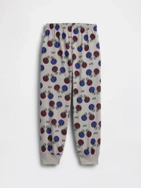 Kinder-Pyjama-Jogginghose mit recyceltem Fußball-Logo