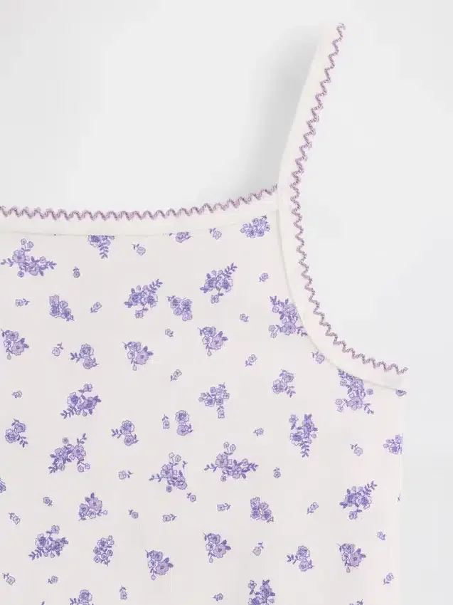 Kinder-Pyjama-Set aus gebürsteter Bio-Baumwolle mit Top und Shorts
