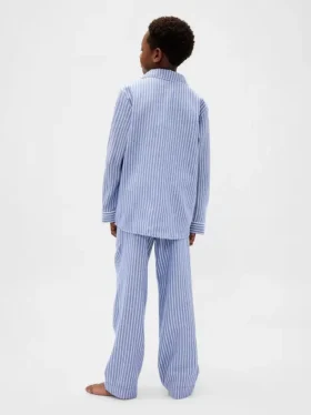 Kinder-Pyjama-Set aus recyceltem Flanell