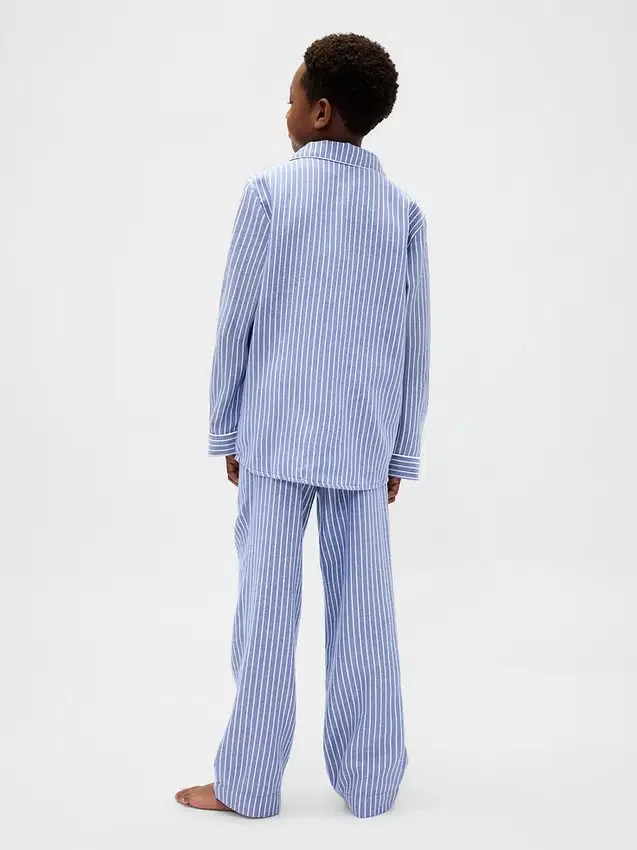 Kinder-Pyjama-Set aus recyceltem Flanell