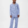 Kinder-Pyjama-Set aus recyceltem Flanell