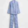 Kinder-Pyjama-Set aus recyceltem Flanell