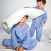 Kinder-Pyjama-Set aus recyceltem Flanell
