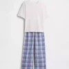 Kinder-Pyjama-Set aus recyceltem Material