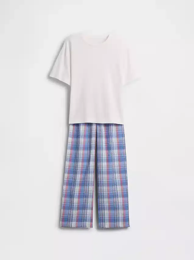 Kinder-Pyjama-Set aus recyceltem Material