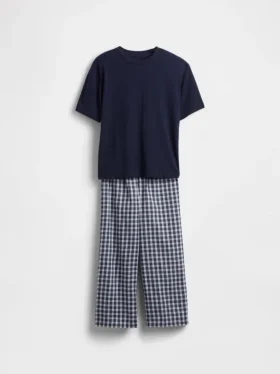 Kinder-Pyjama-Set aus recyceltem Material