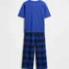Kinder-Pyjama-Set aus recyceltem Material
