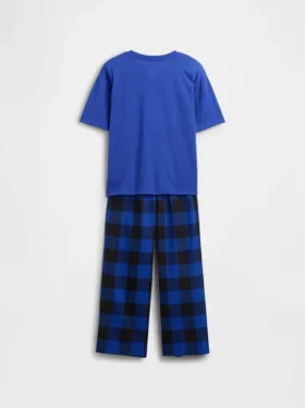 Kinder-Pyjama-Set aus recyceltem Material