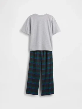 Kinder-Pyjama-Set aus recyceltem Material