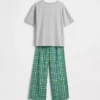 Kinder-Pyjama-Set aus recyceltem Material
