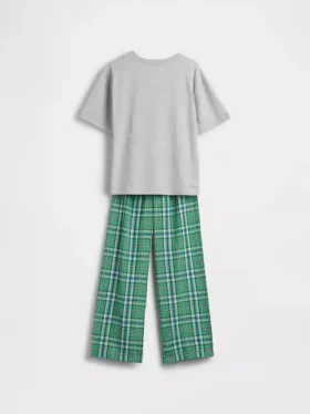 Kinder-Pyjama-Set aus recyceltem Material