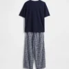 Kinder-Pyjama-Set aus recyceltem Material