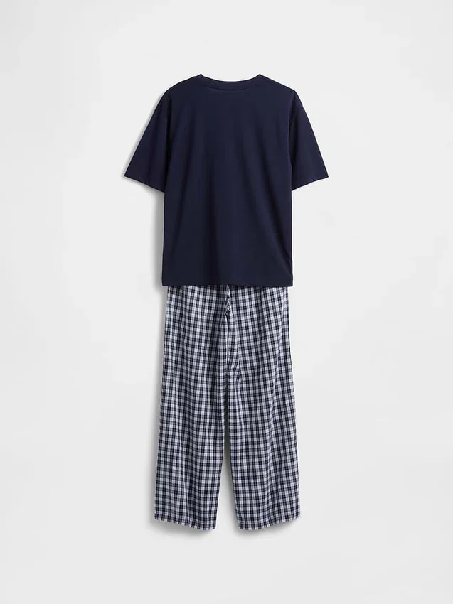Kinder-Pyjama-Set aus recyceltem Material