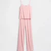 Kinder-Pyjama-Set aus recyceltem Pointelle-Stoff
