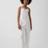 Kinder-Pyjama-Set aus recyceltem Pointelle-Stoff