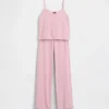 Kinder-Pyjama-Set aus recyceltem Pointelle-Stoff