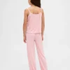 Kinder-Pyjama-Set aus recyceltem Pointelle-Stoff