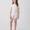 Kinder-Pyjama-Set „Winnie the Pooh“ mit gebürsteter Bio-Baumwoll-Shorts