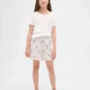 Kinder-Pyjama-Shorts aus recyceltem Flanell