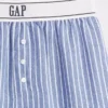 Kinder-Pyjama-Shorts aus recyceltem Flanell