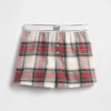 Kinder-Pyjama-Shorts aus recyceltem Flanell