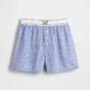 Kinder-Pyjama-Shorts aus recyceltem Flanell