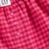 Kinder-Pyjama-Shorts aus recyceltem Flanell