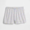 Kinder-Pyjama-Shorts aus recyceltem Pointelle-Jersey