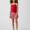 Kinder-Pyjama-Shorts aus recyceltem Rippstrick