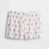 Kinder-Pyjama-Shorts aus recyceltem Rippstrick