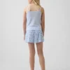 Kinder-Pyjama-Shorts aus recyceltem Rippstrick