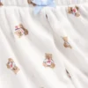 Kinder-Pyjama-Shorts aus recyceltem Rippstrick