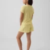 Kinder-Pyjama-T-Shirt aus recyceltem Pointelle-Stoff