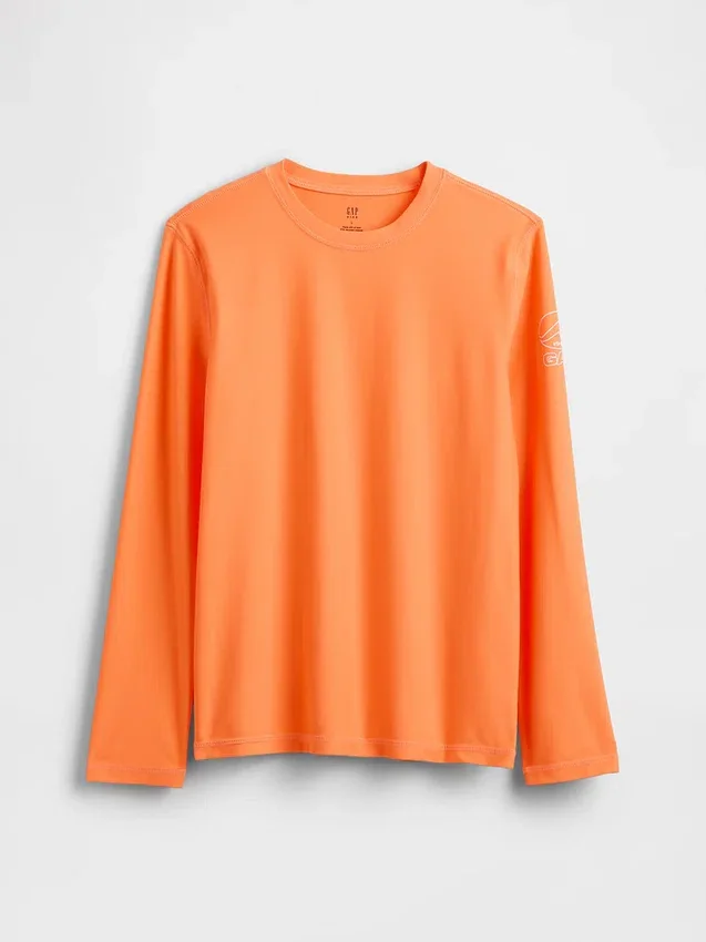 Kinder-Rashguard mit Logo