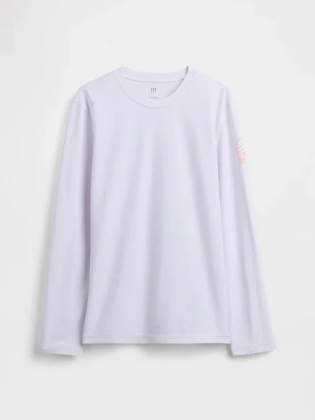 Kinder-Rashguard mit Logo