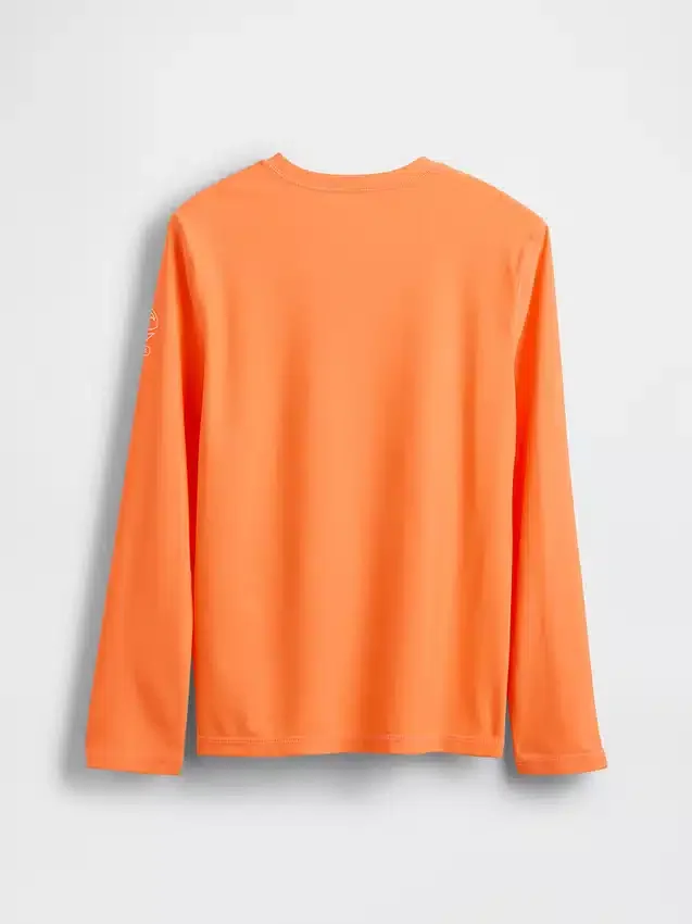 Kinder-Rashguard mit Logo