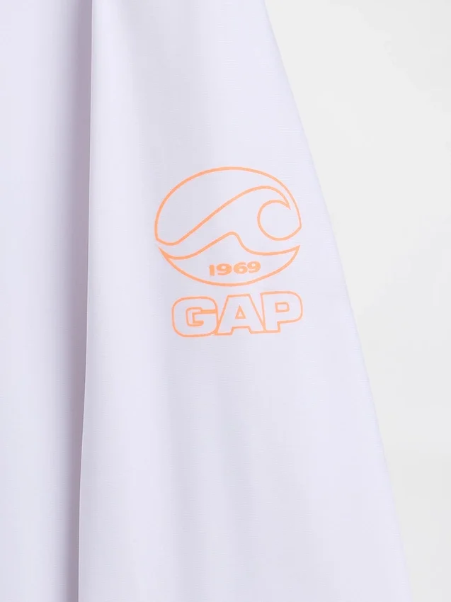 Kinder-Rashguard mit Logo