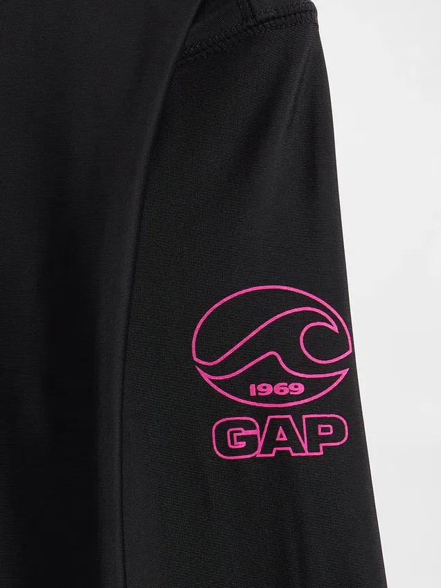 Kinder-Rashguard mit Logo