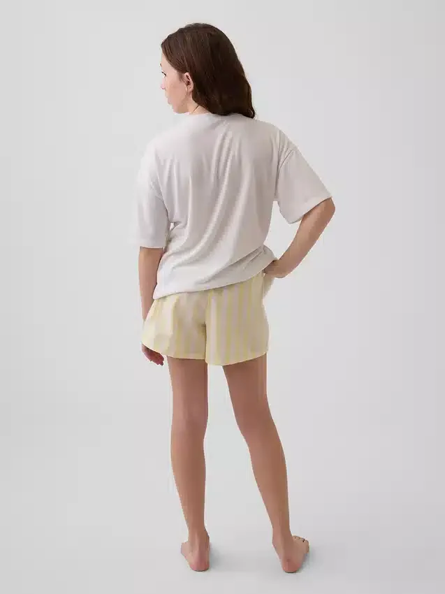 Kinder-Recycled Popeline-Shorts
