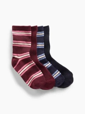 Kinder-Ripp-Socken (4er-Pack)