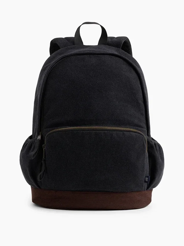 Kinder-Rucksack aus Denim und Cord
