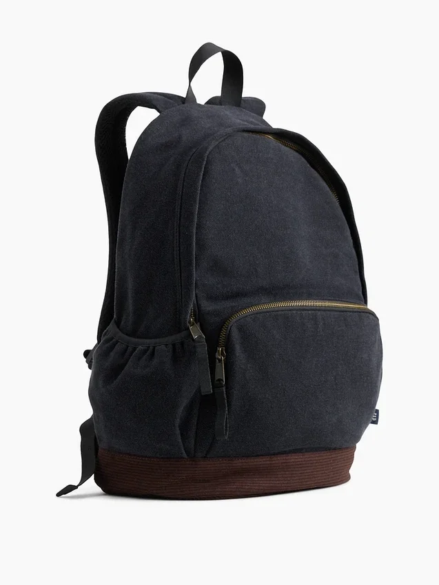 Kinder-Rucksack aus Denim und Cord