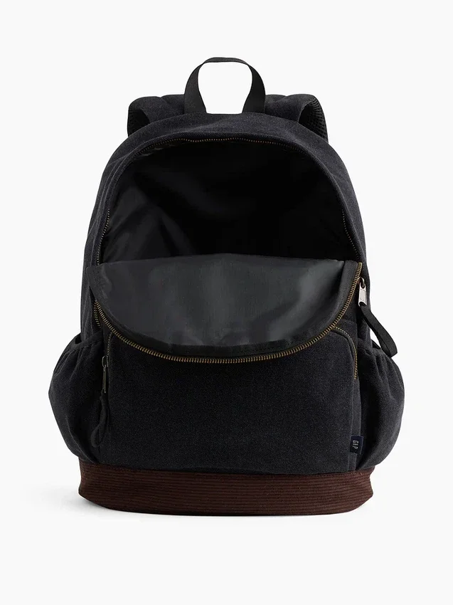 Kinder-Rucksack aus Denim und Cord