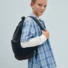 Kinder-Rucksack aus Denim und Cord